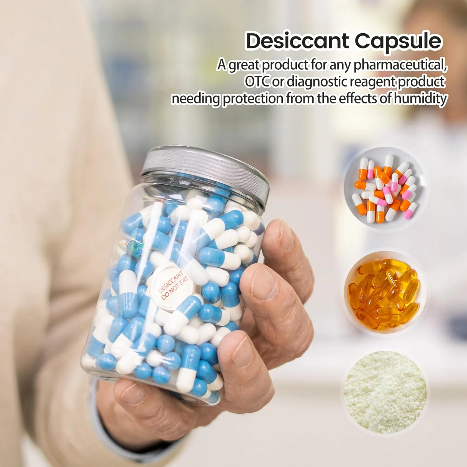 1g Food-Grade Silica Desiccant Capsules–Keeps Spices and Herbs Dry - Image 8