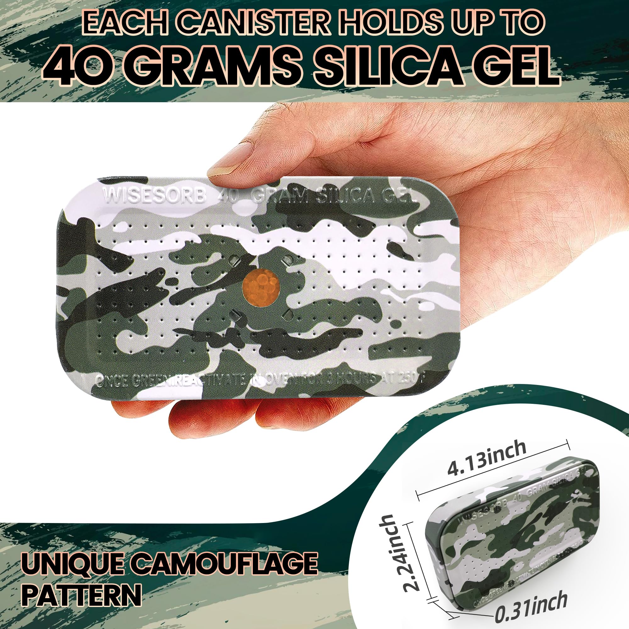 40g rechargeable silica gel desiccant box-silica gel dehumidifier - Image 3