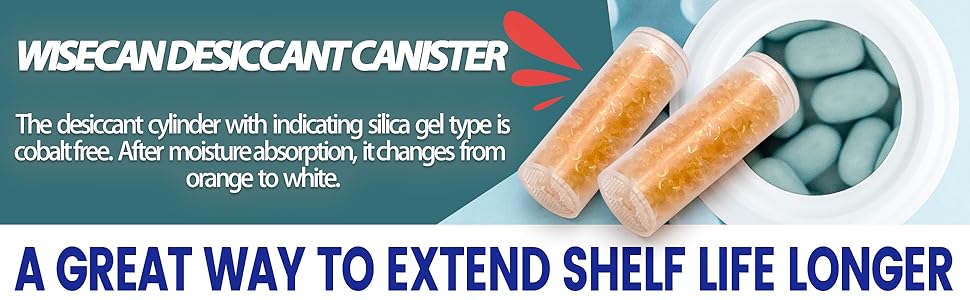 0.5g Clear Silica Desiccant Canister-Indicating Silica Gel Beads - Image 10